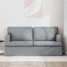Canapé Gris clair 162 x 80 x 85 cm tissu 631175631175