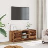 Meuble TV vieux bois 102x30x37,5 cm bois d'ingénierie 631185631185