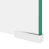 Meuble TV/pour moniteur 90x30x13 cm verre transparent 631186631186