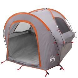 Tente de voiture avec toit Gris et orange 200 x 170 x 170 cm 631187631187