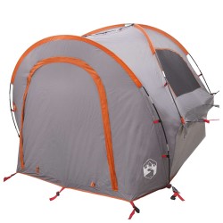 Tente de voiture avec toit Gris et orange 200 x 170 x 170 cm 631187631187