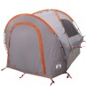 Tente de voiture avec toit Gris et orange 200 x 170 x 170 cm 631187631187