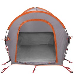 Tente de voiture avec toit Gris et orange 200 x 170 x 170 cm 631187631187