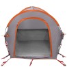 Tente de voiture avec toit Gris et orange 200 x 170 x 170 cm 631187631187