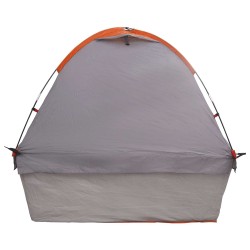 Tente de voiture avec toit Gris et orange 200 x 170 x 170 cm 631187631187