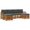 Ensembles de canapés Bois d'Acacia Massif 631188631188