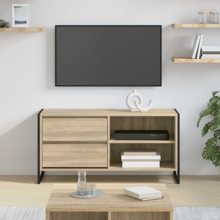 Meuble TV Sonoma 100 x 36 x 49,5 cm Bois d'ingénierie 631192631192
