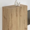 Meuble TV mural Blanc 59,5 x 31 x 60 cm Bois d'ingénierie 631193631193