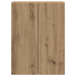 Meuble TV mural Blanc 59,5 x 31 x 60 cm Bois d'ingénierie 631193631193
