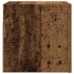 Meuble TV mural 2 pcs vieux bois 30,5x30x30 cm 631195631195