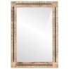Miroir Montage mural Marron et Noir 70 x 50 x 3 cm Verre 631196631196