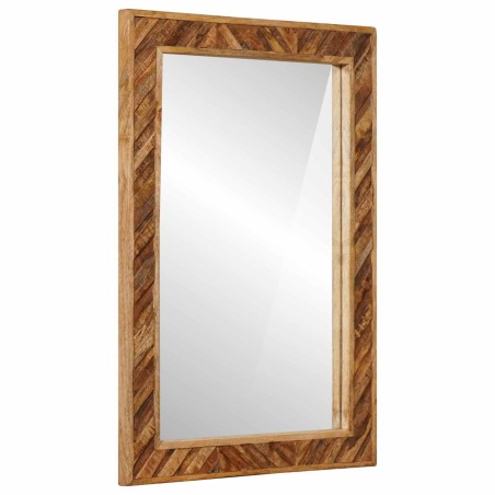 Miroir Montage mural avec miroir Marron 70 x 50 x 3 cm Verre 631197631197