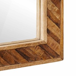 Miroir Montage mural avec miroir Marron 70 x 50 x 3 cm Verre 631197631197