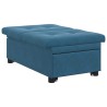 Canapé-Lit Bleu 194 x 67 x 82 cm Velours 631208631208