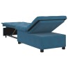Canapé-Lit Bleu 194 x 67 x 82 cm Velours 631208631208