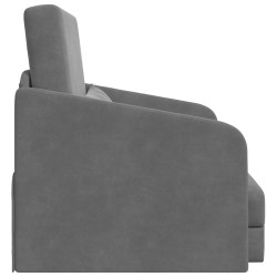 Canapé-Lit Gris foncé 65 x 80 x 83 cm Velours 631209631209