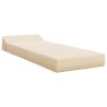 Canapé-lit pliable Crème 60 x 70 x 41 cm Tissu 631210631210