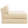 Canapé-lit pliable Crème 60 x 70 x 41 cm Tissu 631210631210