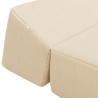 Canapé-lit pliable Crème 60 x 70 x 41 cm Tissu 631210631210