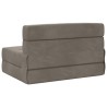 Canapé-lit pliable Gris clair 70 x 80 x 60 cm Tissu 631213631213