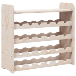 Casier à vin et panneau supérieur 67,5x25x60 cm bois pin massif 631214631214