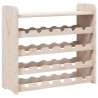 Casier à vin et panneau supérieur 67,5x25x60 cm bois pin massif 631214631214