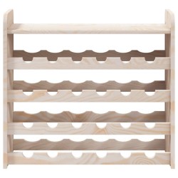 Casier à vin et panneau supérieur 67,5x25x60 cm bois pin massif 631214631214