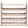 Casier à vin et panneau supérieur 67,5x25x60 cm bois pin massif 631214631214