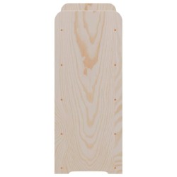 Casier à vin et panneau supérieur 67,5x25x60 cm bois pin massif 631214631214