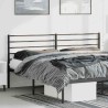  Tête de lit métal noir 193 cm 