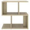 Table de chevet chêne sonoma 50x30x51,5 cm bois d'ingénierie 631237631237
