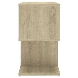 Table de chevet chêne sonoma 50x30x51,5 cm bois d'ingénierie 631237631237