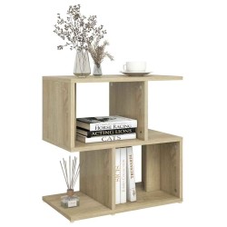 Table de chevet chêne sonoma 50x30x51,5 cm bois d'ingénierie 631237631237