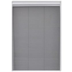 Moustiquaire plissée pour fenêtre 160 x 80 cm avec store occultant 631245631245