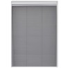 Moustiquaire plissée pour fenêtre 160 x 80 cm avec store occultant 631245631245