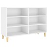 Buffet blanc 103,5x35x70 cm bois d'ingénierie 631248631248