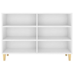 Buffet blanc 103,5x35x70 cm bois d'ingénierie 631248631248
