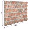 Panneaux muraux 10 pcs Rouge 100 x 50 cm Mousse EPS 631253631253
