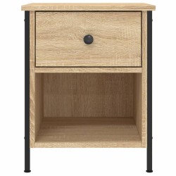 Table de chevet chêne sonoma 40x42x50 cm bois d'ingénierie 631267631267