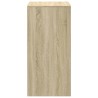 Table de bar chêne sonoma 51x50x103,5 cm bois d'ingénierie 631268631268