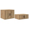 Armoire de rangement 2 pc Chêne artisanal 118 x 41 x 40 cm 631283631283
