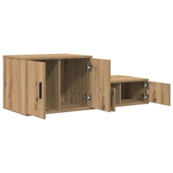 Armoire de rangement 2 pc Chêne artisanal 118 x 41 x 40 cm 631283631283