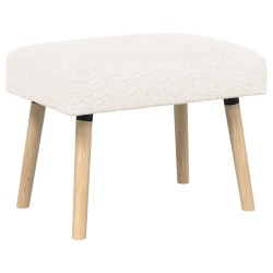 banc Uni Crème 60 x 40 x 45 cm Bouclé 631308631308