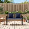 Bancs d'extérieur 2 -Seater 116 x 56 x 75 cm polyrotin 631311631311