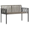 Bancs d'extérieur 2 -Seater 116 x 56 x 75 cm polyrotin 631311631311