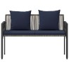 Bancs d'extérieur 2 -Seater 116 x 56 x 75 cm polyrotin 631311631311