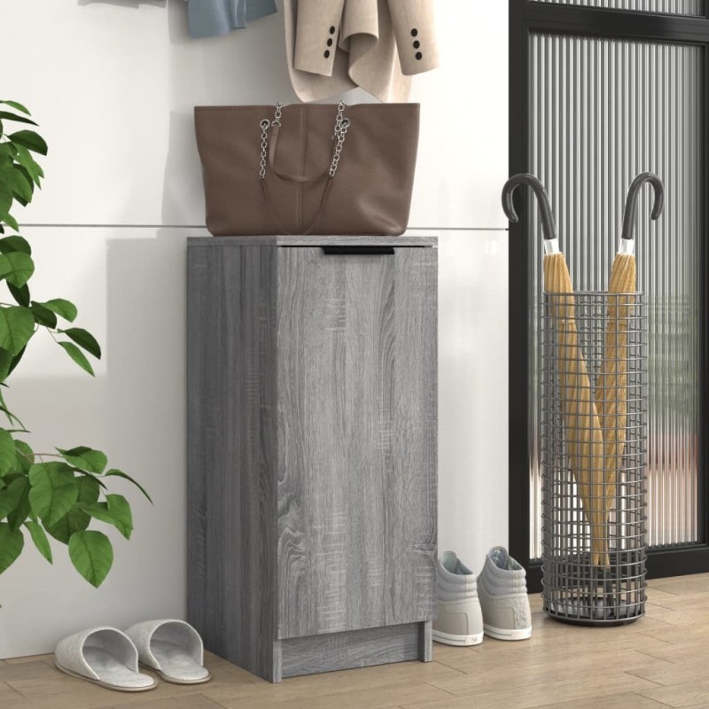 Meuble à chaussures Sonoma gris 30x35x70 cm Bois d'ingénierie 631312631312