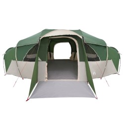 Tente familiale avec auvent imperméable Vert 10 personnes 631313631313