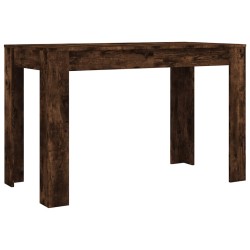 Table à dîner chêne fumé 120x60x76 cm bois d'ingénierie 631316631316