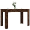 Table à dîner chêne fumé 120x60x76 cm bois d'ingénierie 631316631316